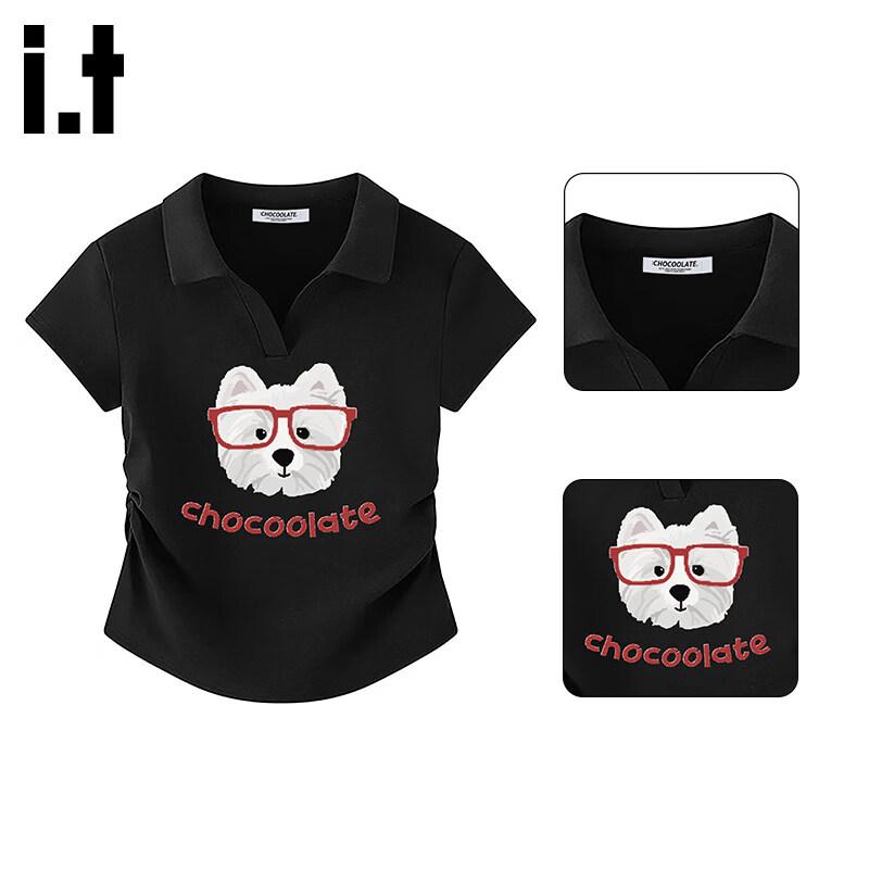 CHOCOOLATEit Women s American Chic V-Neck Pleated Crop Top XL
