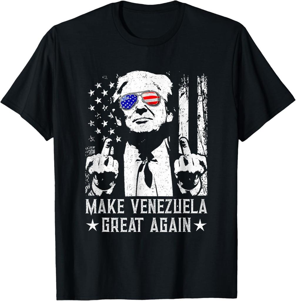 Trump Make Venezuela Great Again VZLA Libre Freedom Unisex T-Shirt