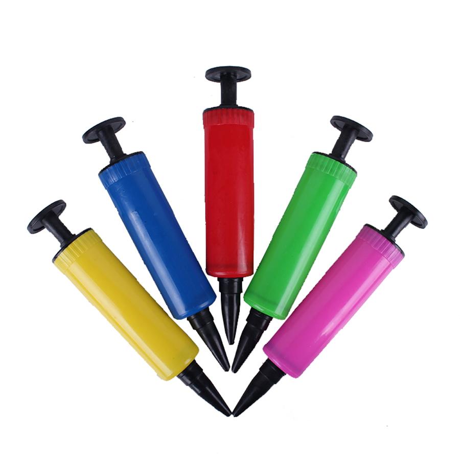 5/10pcs 17.5cm Manual Mini Plastic Balloon Pump for Various Inflatable Balloon Holiday Party Balloons Inflation Accessories
