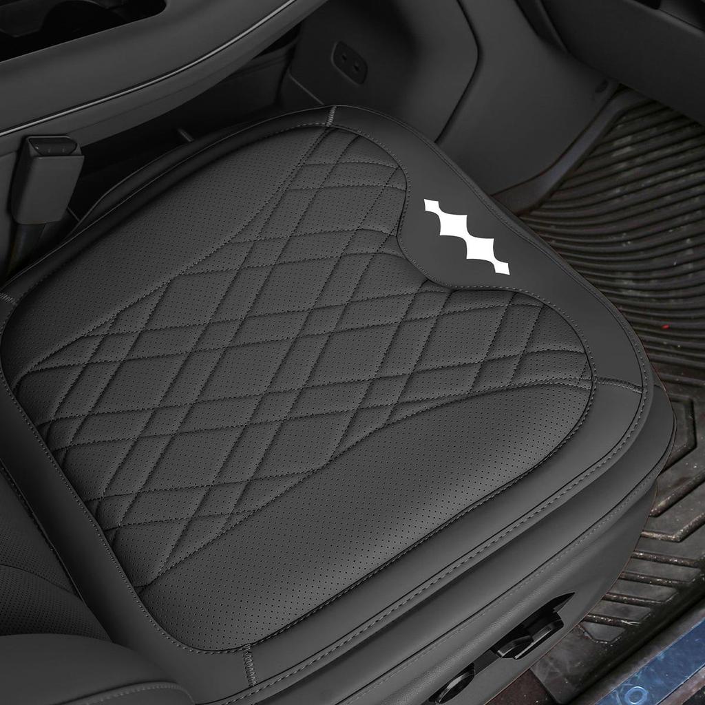 Leopard 5/8 Car Headrest & Lumbar Support Cushion - Neck Protection & Breathable Comfort for All Seasons