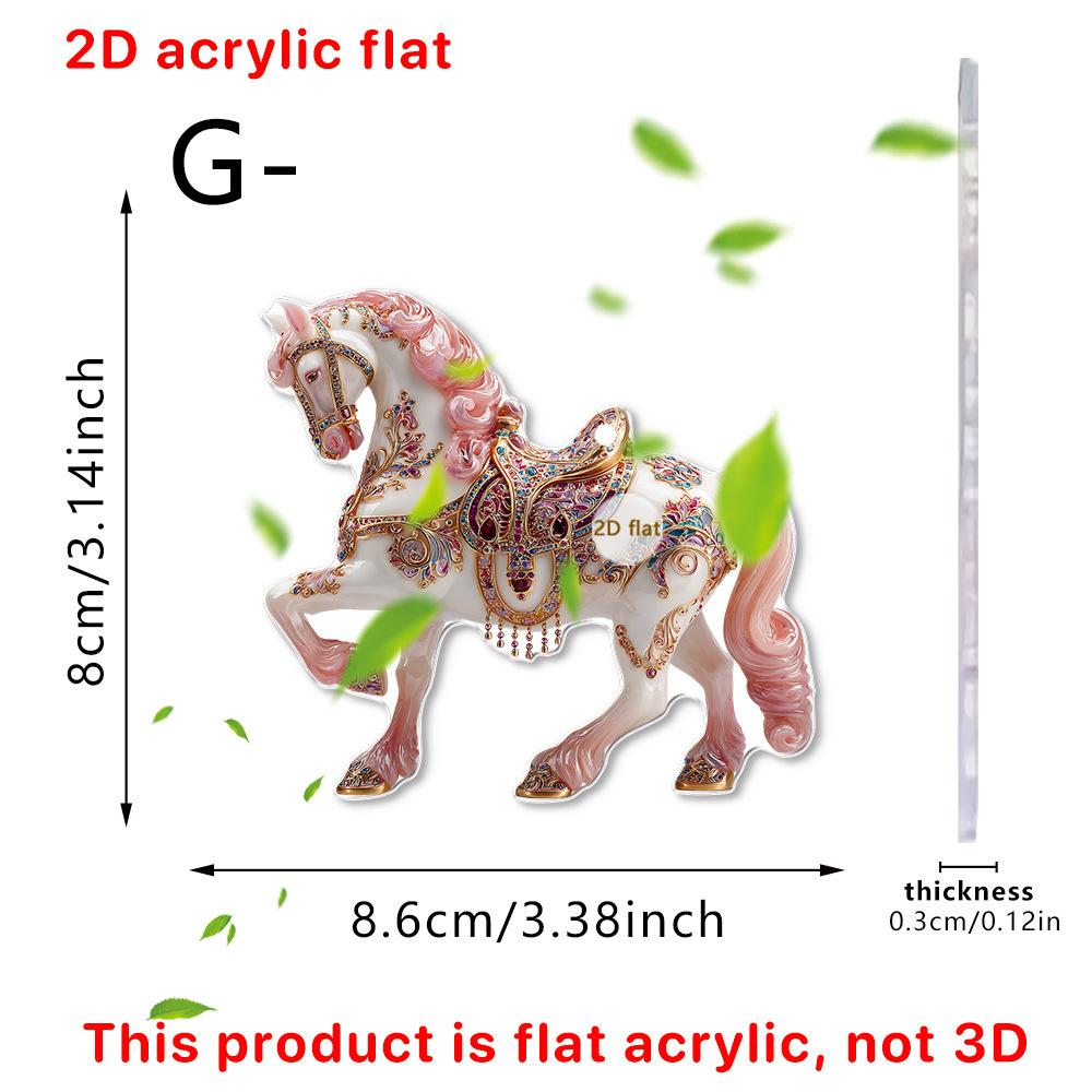 

2D Акриловый Плоский Цветок Свинья Брелок Подвеска для Рюкзака Украшение One Size