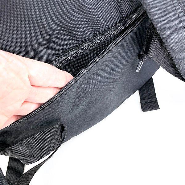 Snoopy Square Zip Backpack RE-PET Black Backpack Commuting Bag