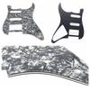 1pcs Electric GuitarPickguard PVC 3Ply SSH Pickguard Guitar Scratch Plate With Screw for ST Guitar