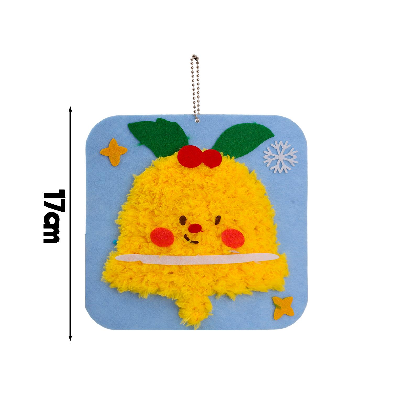 

Детский Рождественский Набор для Шитья Интерактивный Нетканый Материал Сделай Сам Нанизывание Безопасная Игрушка для Творчества для Веселого Занятия Родителей и Детей