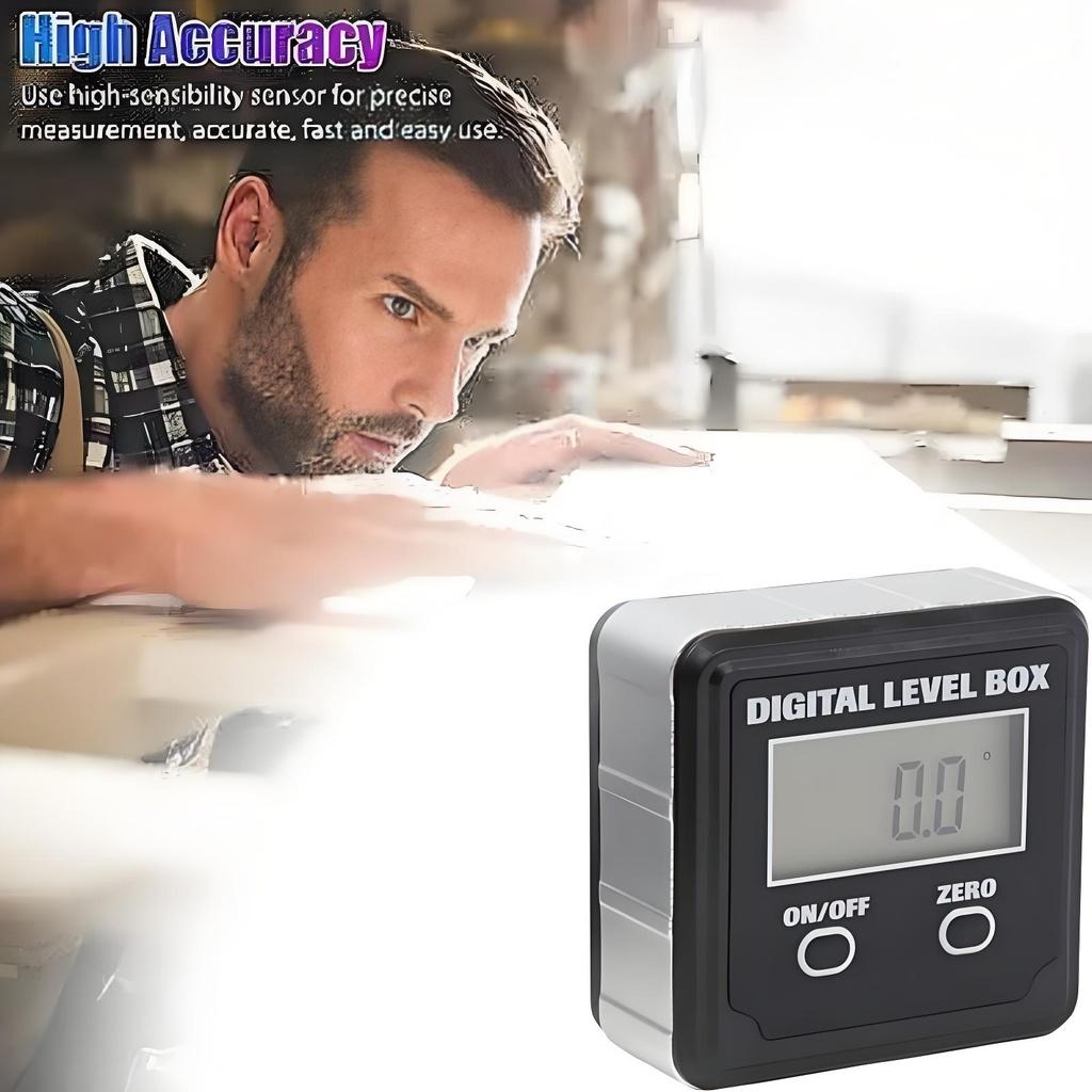 Lcd Magnetic Dlb Digital Inclinometer Level Box Gauge Angle Meter Protractor