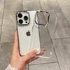 Luxury Transparent Phone Case For iPhone 17 16 15 14 12 11 13 Pro Max X XS XR 8 7 Plus SE2 Clear Soft Silicone Bumper Back Cover