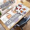 Mouse Pads Extended Genshin Impact Aesthetics Minimalist Gamer Accessories Computer Keyboard Mat Nonslip Rubber Pad Lockedge Rug