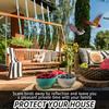 Anti Bird Pigeon Repellent Tape Bird Scare Tape Flashing Reflective Tape Double-sided Bird Repeller Pest Control Ribbon
