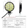 1pcs 48W Car LED Bar Worklight MINI 16SMD Round Square Work Light 12V Auto Light Fog Lamp Off Road for ATV SUV Spotlight