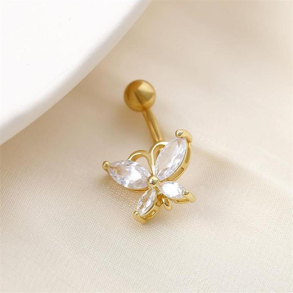 [Onm] Onm Six Me Butterfly Belly Button Piercing (S9594227)