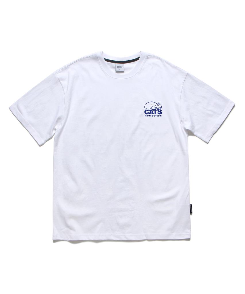 ABNORMALTHING Cats Oversized T-Shirt Black (Cats T-Shirt Black)