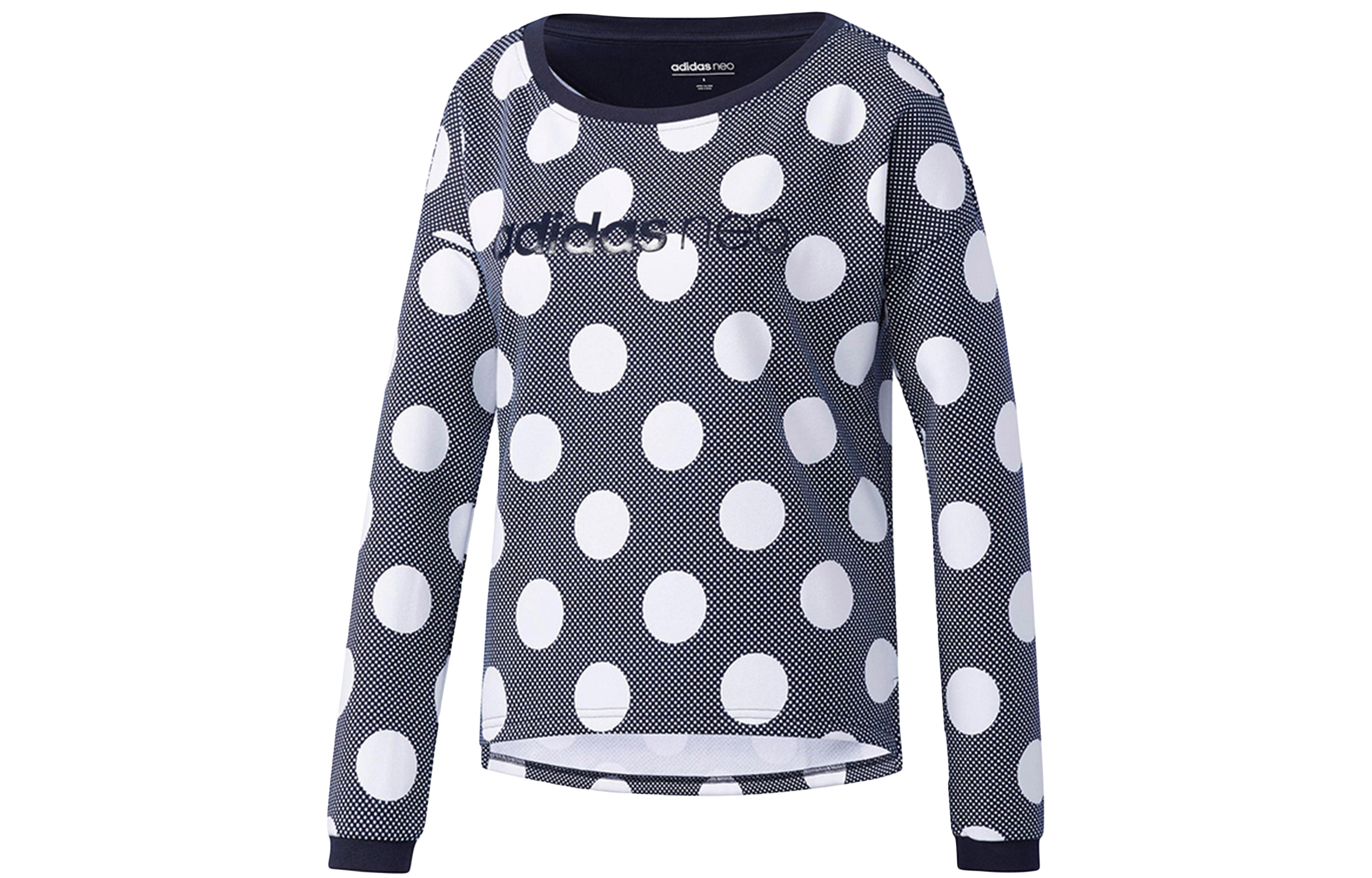 Adidas Neo Sweatshirts Women s Legend Ink Crew Neck Moderate Regular CD2442 S