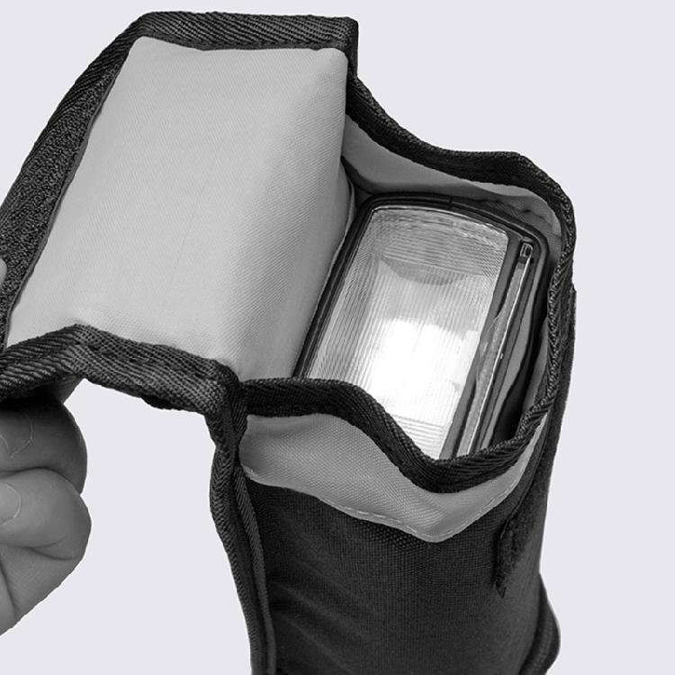 Compact Flash Light Storage Bag Protective Cover Case Protector Ensuring Safe Transport Quick Adjustment Accessibility