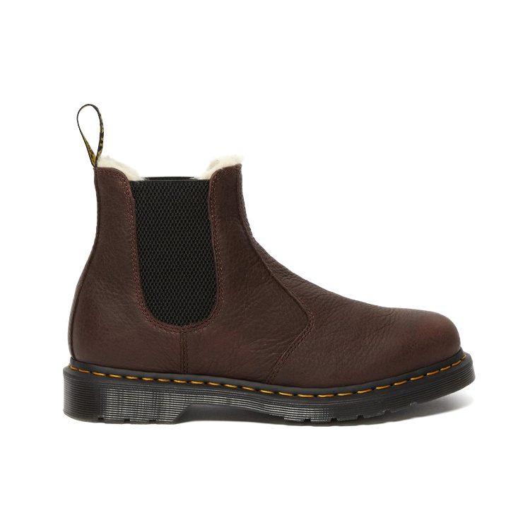 DR. Martens 2976 Chelsea Boots mit Kunstfellfutter 'Cask' 26333257