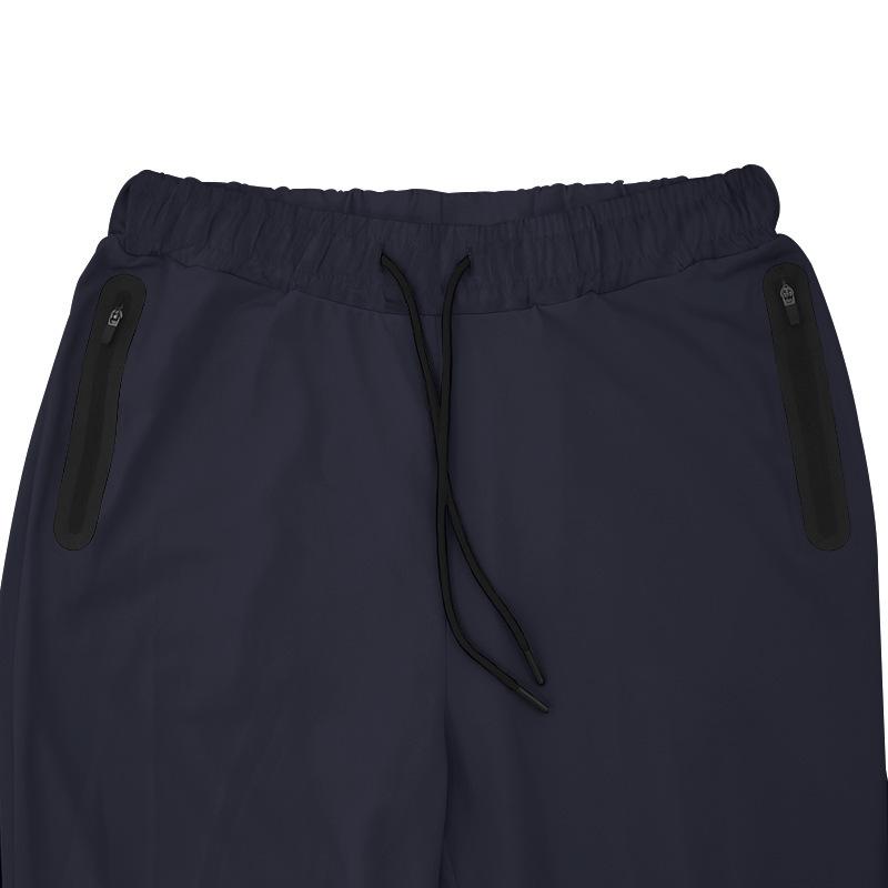 Frühling und Sommer Neue einfarbige Fitnesshose Lässige elastische Sporthose Herrenmode