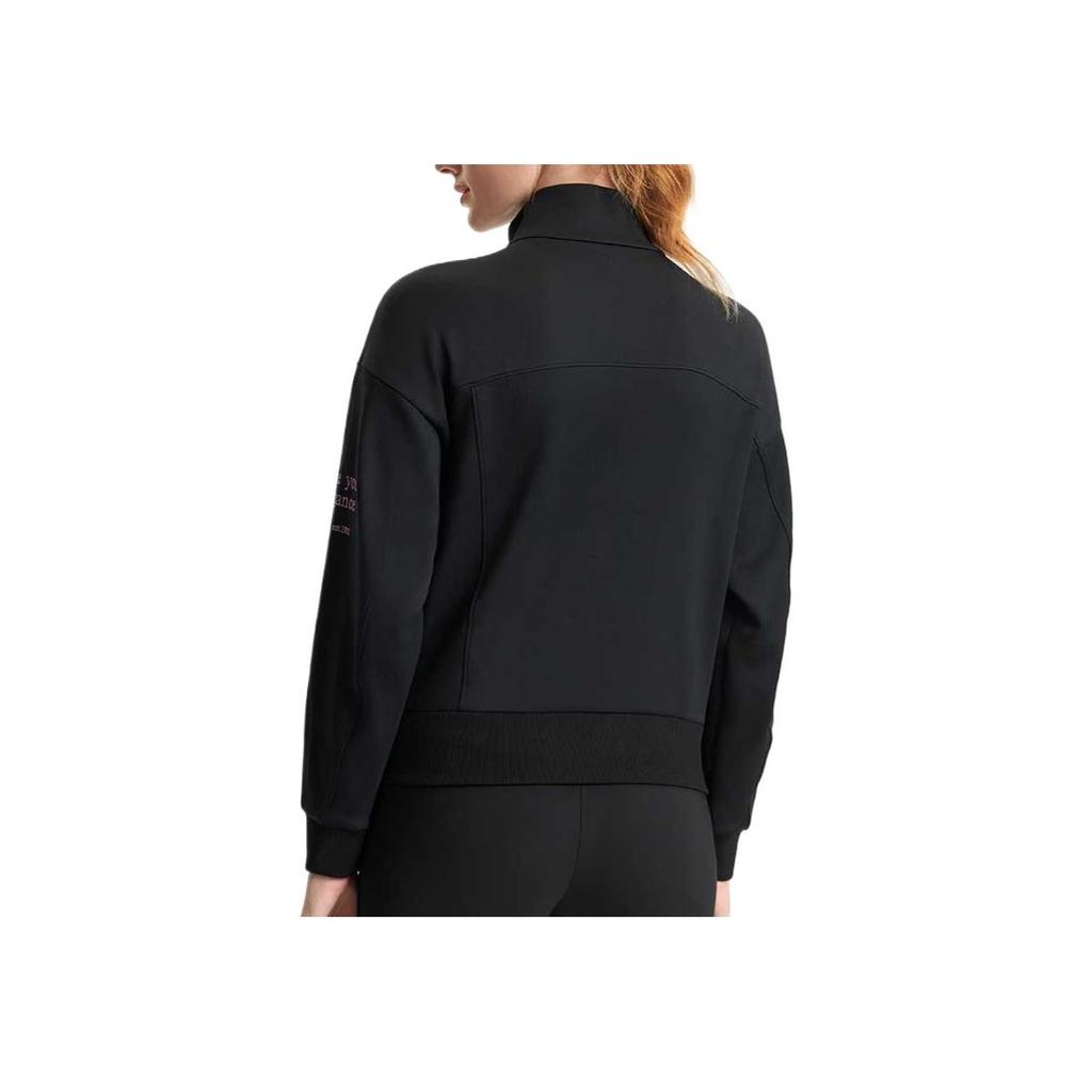 New FILA Fitness Sweatshirt Women's Pitch Black A11W511208FBK
