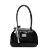 Retro handbag niche versatile trend new simple bowling bag pillow bag shoulder armpit bag