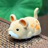 Electric Hamster Cat Toy with Mockingbird Sounds 3 Wing Modes Automatic On/Off Interactive Hunting Stimulator Cat Play Toy
