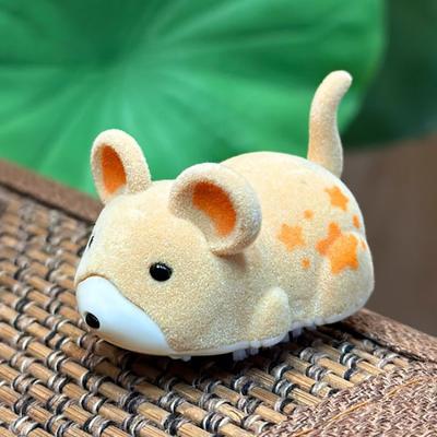 Yousheng Electric Hamster Cat Toy with Mockingbird Sounds 3 Wing Modes Automatic On/Off Interactive Hunting Stimulator Cat Play Toy