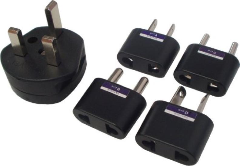 

Nissho Kogyo Overseas Conversion Plug Set Type A/B/C/O/BF P-5S