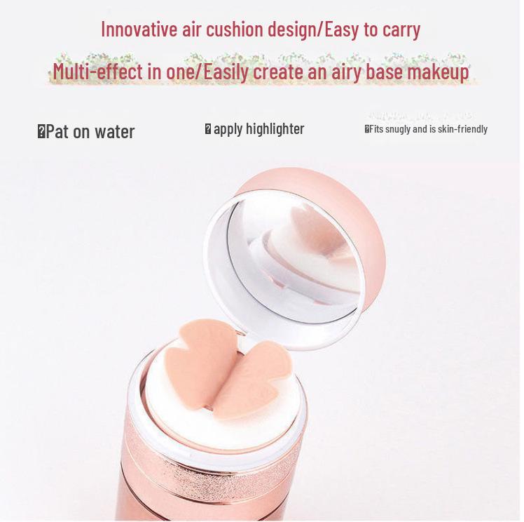 Butterfly Glow Air Cushion BB Cream: Long-lasting, Moisturizing, Lightweight Concealer
