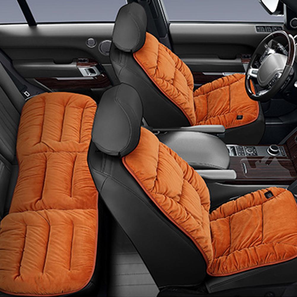 

Универсальный 12 В подогрев сиденья автомобиля тканевый/фланелевый подогреватель сиденья автомобиля зимний обогрев сиденья аксессуары для автомобиля грелки комплект