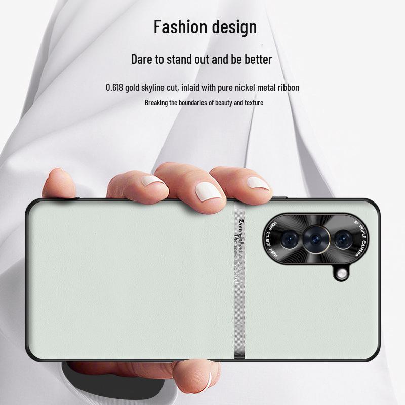 Husă protectoare din piele lichidă pentru Huawei nova10, husă anti-cădere și anti-murdărie disponibilă pentru expediere dintr-o singură bucată.