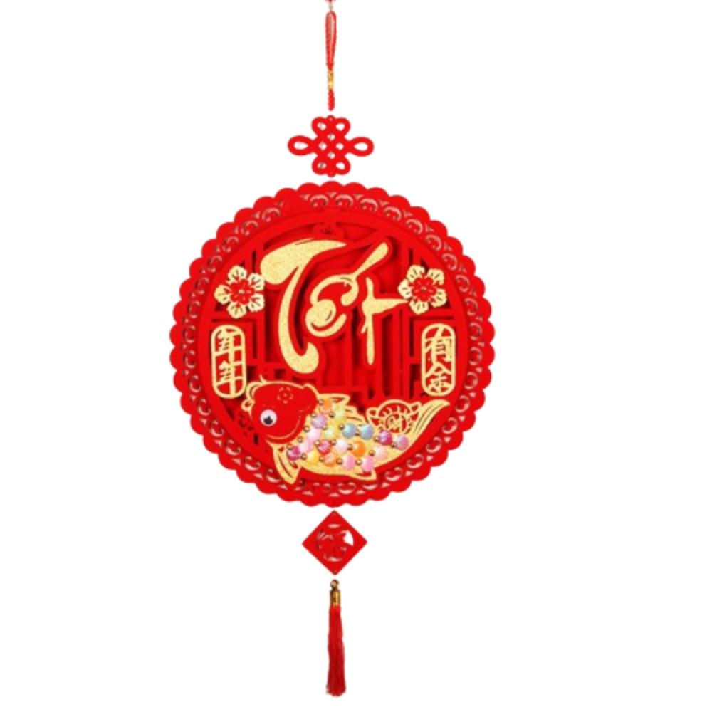 Traditional Fu Character Pendants Blessing Chinese New Year Couplet  Celebration