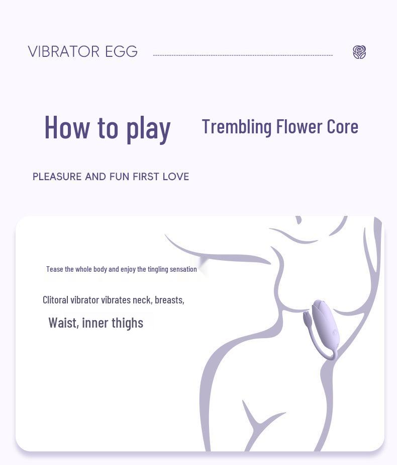 Shang Gan Xin Lei Silent Multi-Speed Wireless Vibrator for Women - Adult Self-Pleasure Toy
