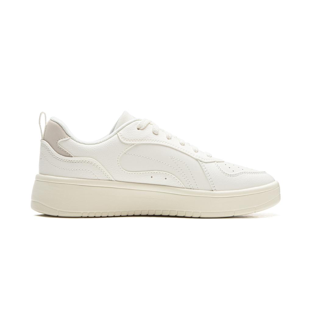 New LiNing Spike Years Anti Slip Wear Resistant Low Top Skateboard Shoes Women's Ecru AGCV312-3