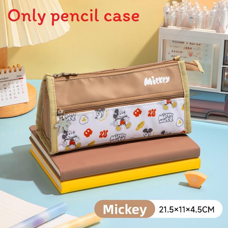 

Series Lotso And Mickey Print Design Pencil Case Large Capacity Stationery Organizer For Students Mickey