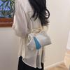 Exquisite national style embroidered fringed clip women's small square bag new high-end texture commuter women's shoulder messenger bag