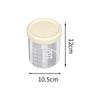 Food-Grade Plastic Storage Jar with Lid for Cereal, Grains, Coffee, & Tea