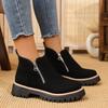 Plus Size Casual Ankle Boots for Women Fall/Winter 2025 High-Top Casual Fashion Ankle Boots for Women