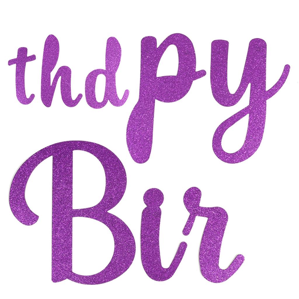 Creative Birthday Flag Happy Birthday Party Decor Kids Adults Hanging Banner Photo Backdrop Wedding Decoration