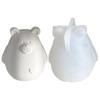 Silicone Bear Crystal Mold Realistic Bear Figurines Crafting Mould Animal Theme Epoxy Resin Molds for Handmade Crafts
