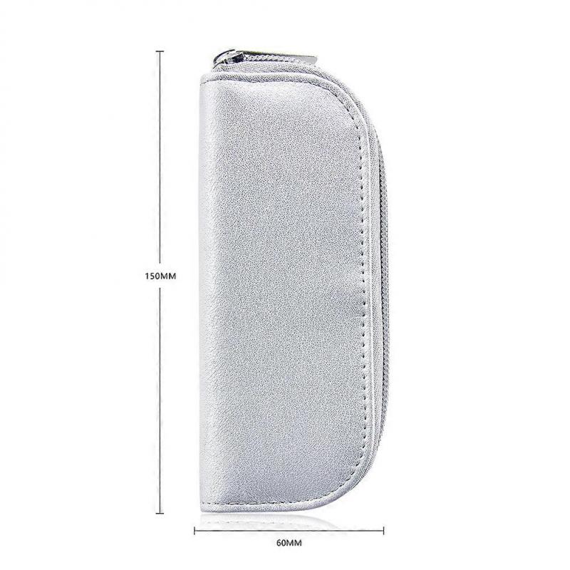 Portable Makeup Bag Zippered Cosmetic Pouch for Women, PU Travel Toiletry Case with Smooth Zippers, Durable Beauty Tools Organizer
