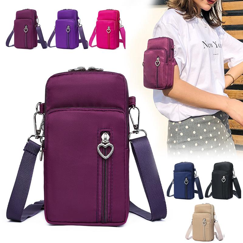 Crossbody Bags For Women Waterproof Nyl Multifuncti Casual Small Bag Mobile Phe Case Crossbody Bag Sports Purse