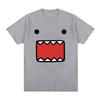 Retro Domo Kun Gun Cartoon Printed Cotton Daily Use TShirt For Unisex Unisex Mascot Fashion Casual Loose Short Sleeve
