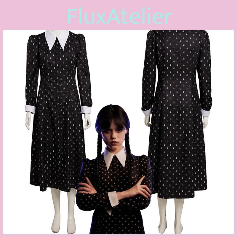 Get Scary With The Addams Family Wednesday Costume For Halloween Xmas