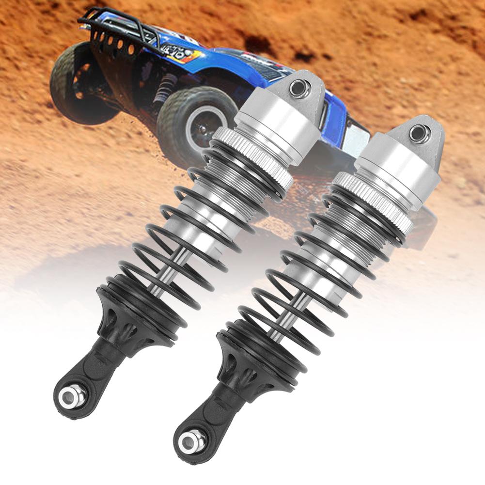 Aluminium Alloy Strengthen Rear Shock Absorber Accessory Fit for ECX 2WD 1 10 RC Hobby CarSilver ECX1096S