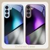 Mysterious Color and Light For Samsung S26 S22 S8 9 10 S20 Ultra S21 Pro S22 Plus S23 FE S24Ultra S25 Edge S24+ Glass Phone Case