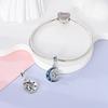 copper Moon Dangle Charm Bead Charms Sparkling Star Shape Zircon Tree of Life Bead Charms Diy Authentic Bracelets Making Fine Jewellery Gifts for Wome