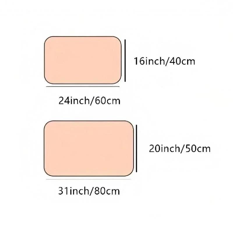 Wimpern Print Fußmatte Polyester Heimteppich Rutschfest Eingangsteppich Wohnzimmer Badezimmer Schlafzimmer Küche Fußmatte