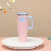 Soft Silicone Protector Boot for Stanley 40oz Quencher Tumbler Anti-Scratch Full Body Sleeve Case Non Slip Cup Boot Easy to Inst