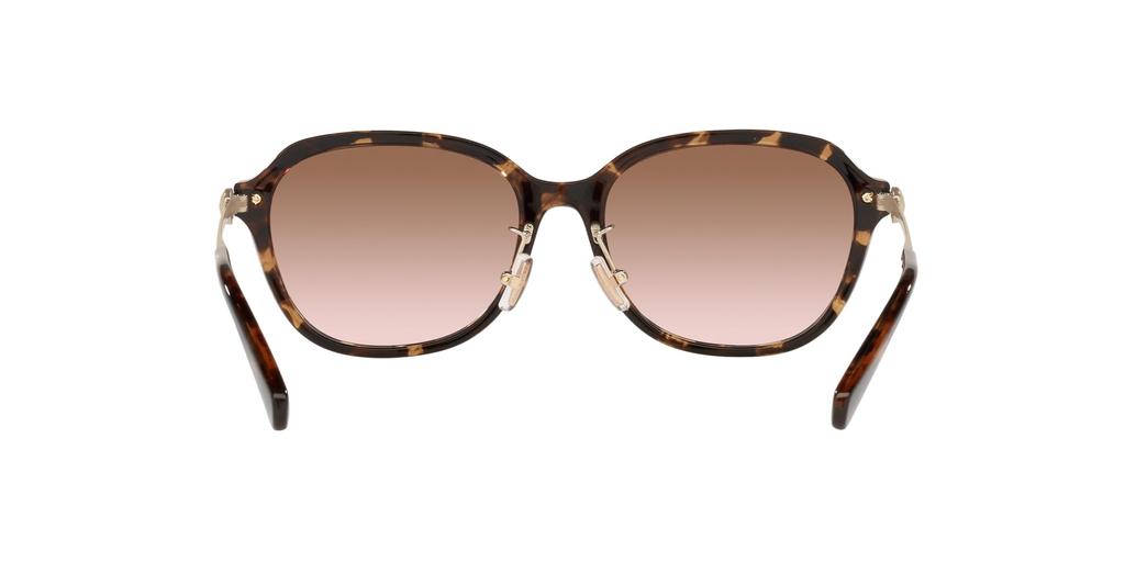 Coach Dark Tortoise Sunglasses Size 56 Women's HC8332D,