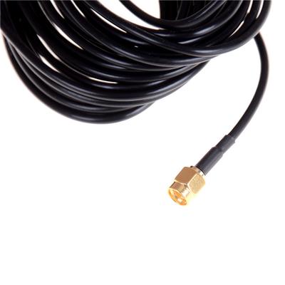10M/33Ft Antenna Connector Rp-Sma Extension Cable Cord For Wifi Wireless Router