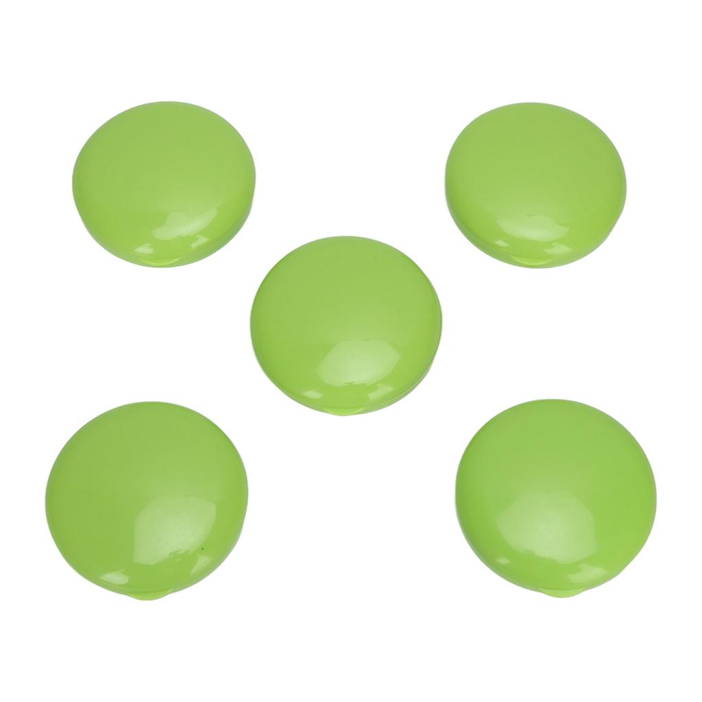 5Pcs Weekly Medicine Box 7 Compartments Portable Medicine Container Case for Outdoor Office Home Daily Green