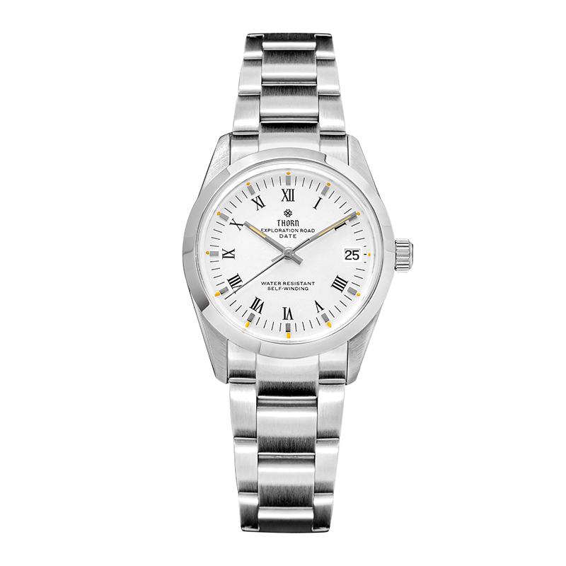 Thorn T004 Mechanical Watch PT5000 Automatic Movement Fashion Couple Watch 100m Waterproof Sapphire Luminous 34mm Tribute Watch