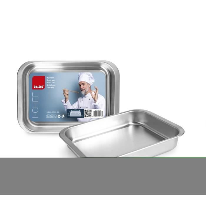 Ibili - 652738 - Plat À Rôtir I-Chef 38 X 29 Cm
